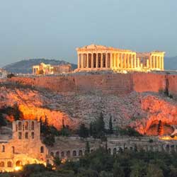 Athens Acropolis in Greece